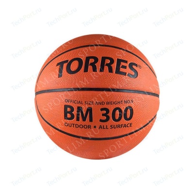 Мяч баскетбольный TORRES BM 300, р.7 B02017